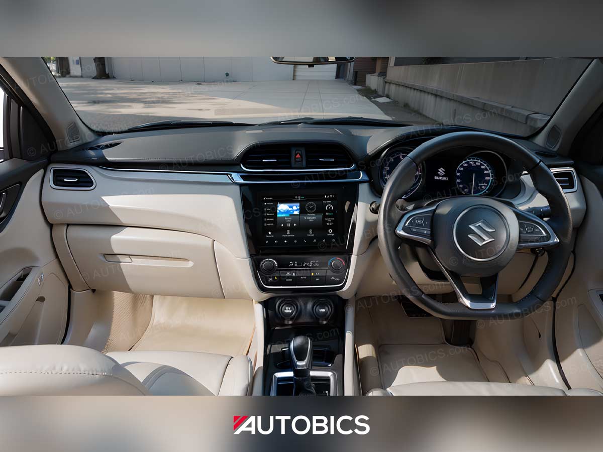 2025 Maruti Suzuki Swift Dzire Sedan Zxi Rendering Interior AUTOBICS
