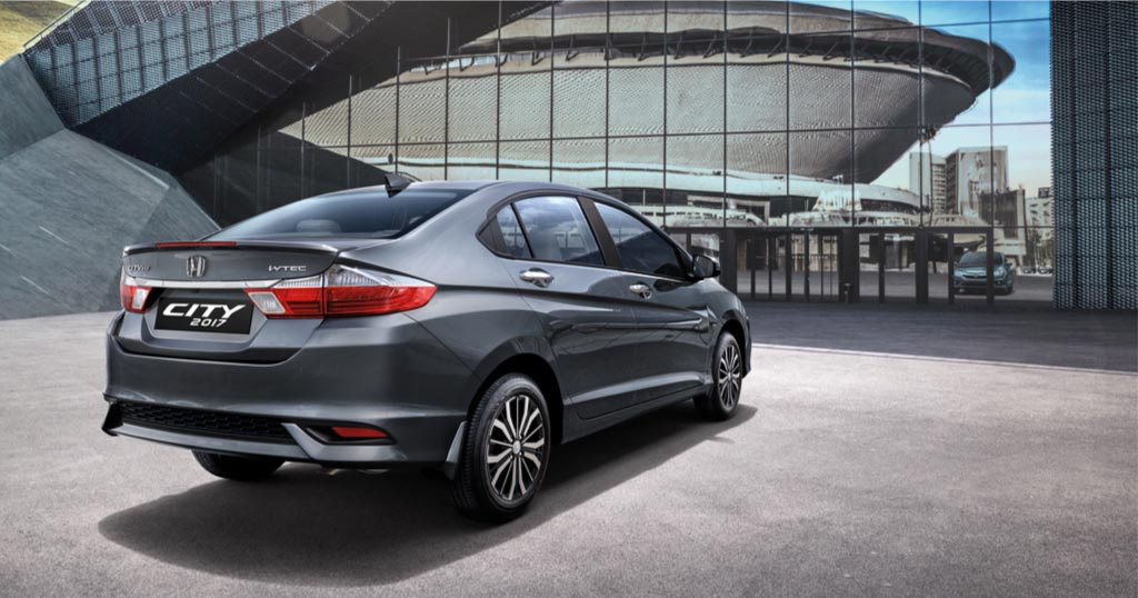 Honda City 2017 rear