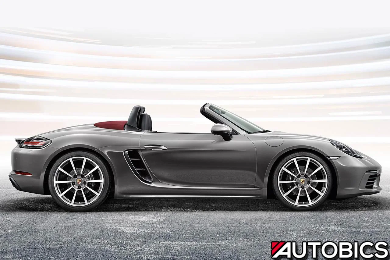 Porsche 718 Boxster 2017 side