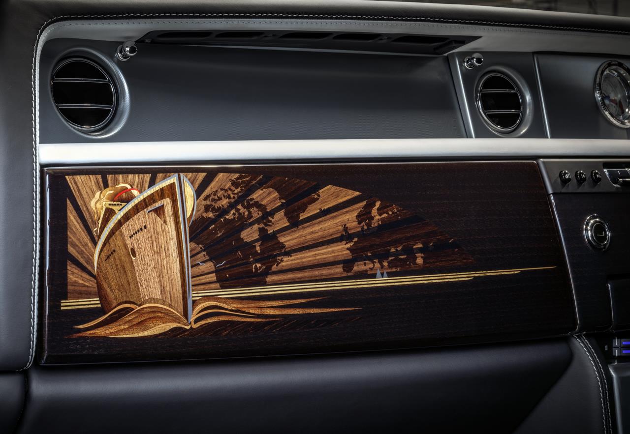 Rolls Royce Phantom VII Last producttion model Marquetry