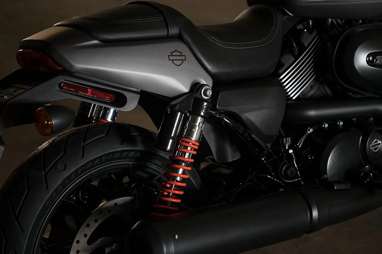2017 Harley-Davidson Street Rod rear suspension