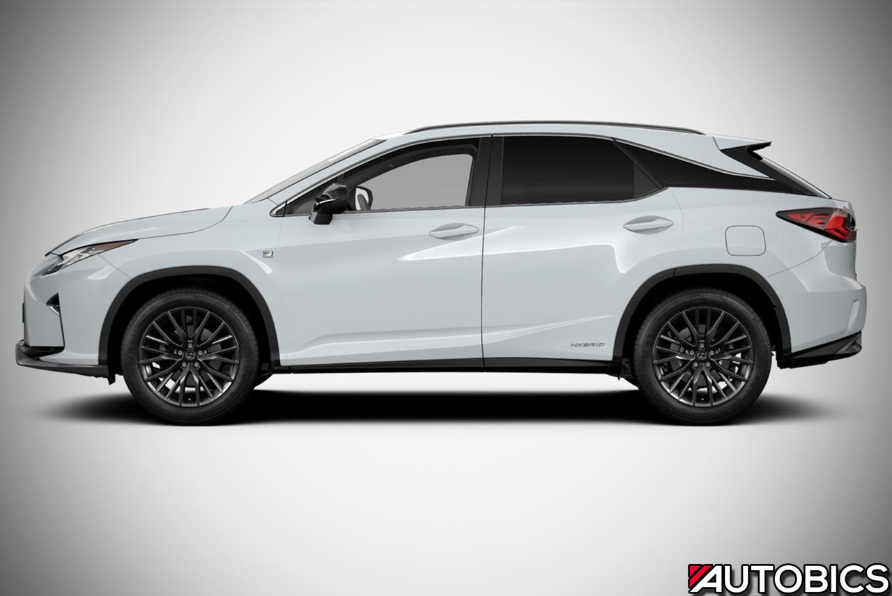 2017 Lexus RX 450h F Sport left side