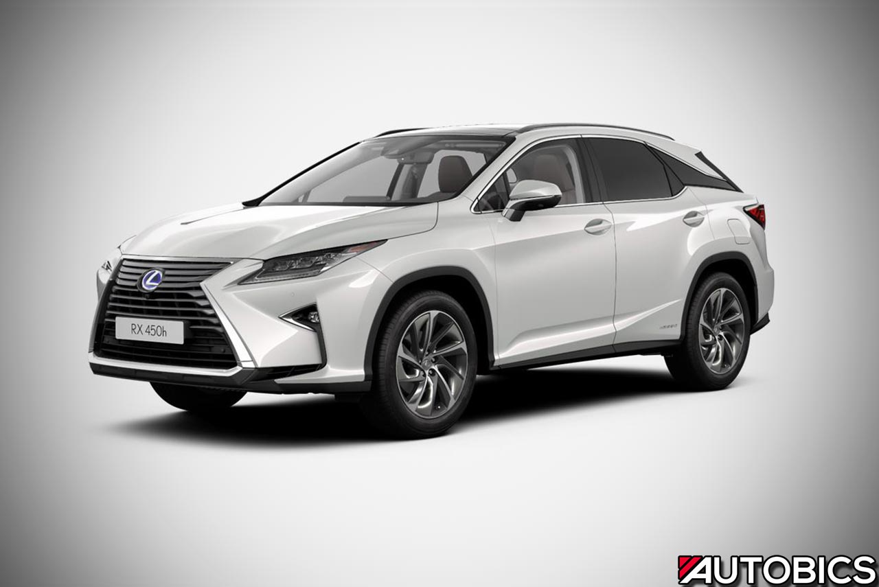 2017 Lexus RX 450h front left quarter