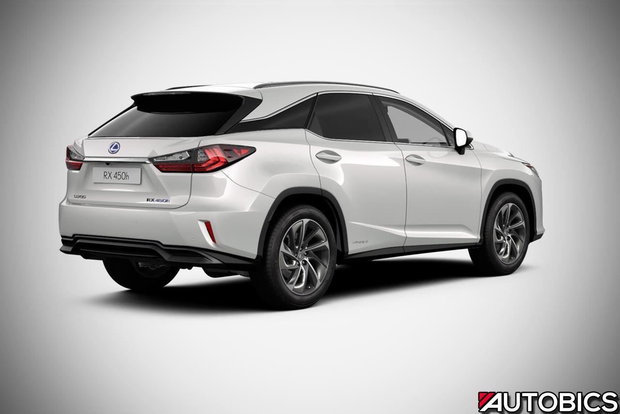 2017 Lexus RX 450h rear right quarter