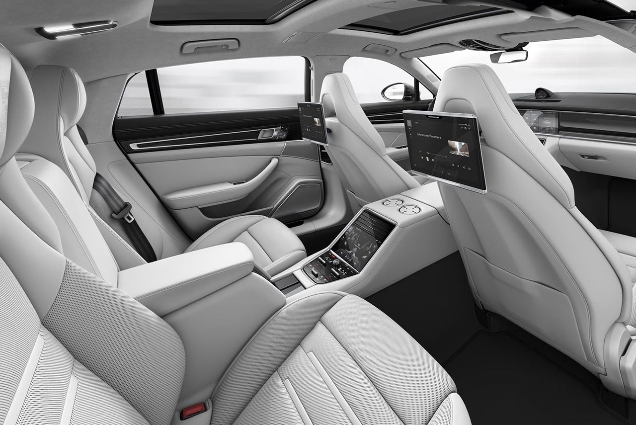 2017 Porsche Panamera Turbo Interior Porsche Rear Seat