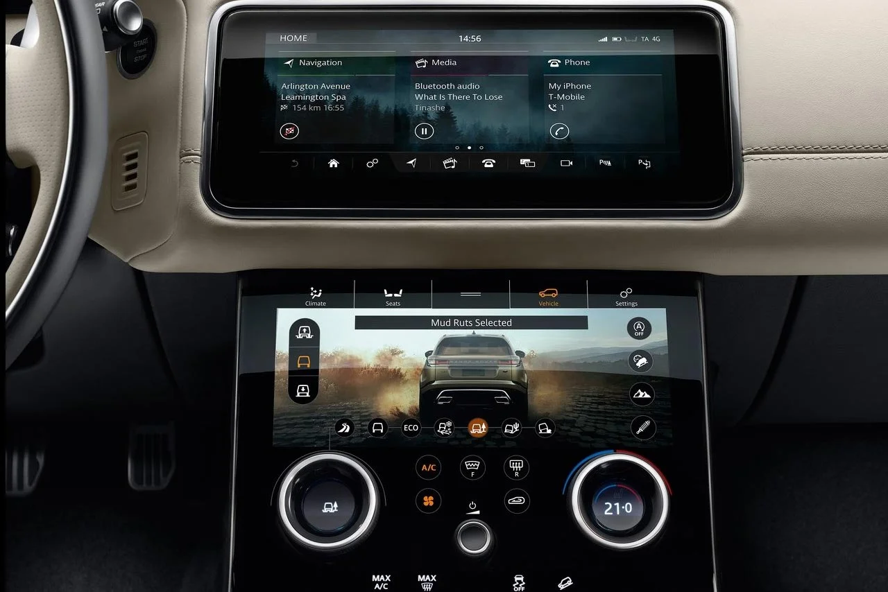 The new Range Rover Velar is a work of art on wheels 32 2017 Range Rover Velar Touch Pro Duo