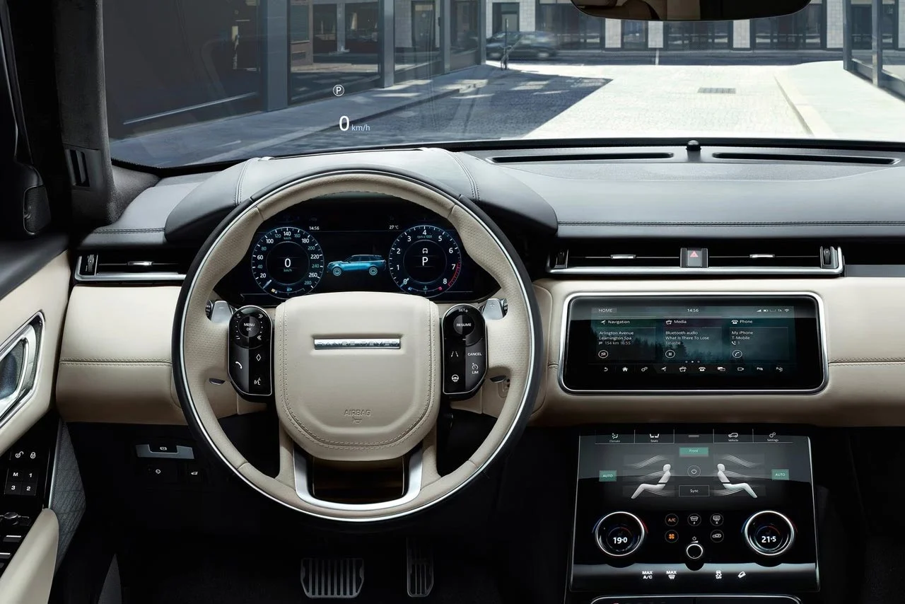The new Range Rover Velar is a work of art on wheels 28 2017 Range Rover Velar interior steering