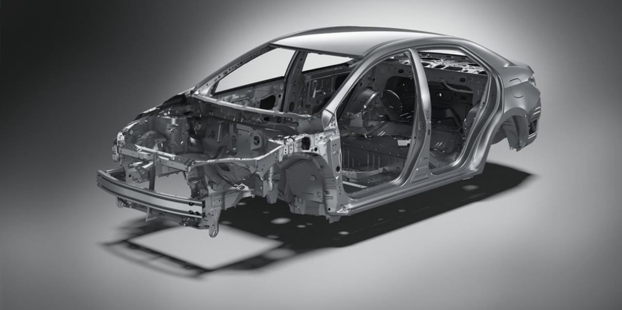 2017 Toyota Corolla Altis GOA Body structure