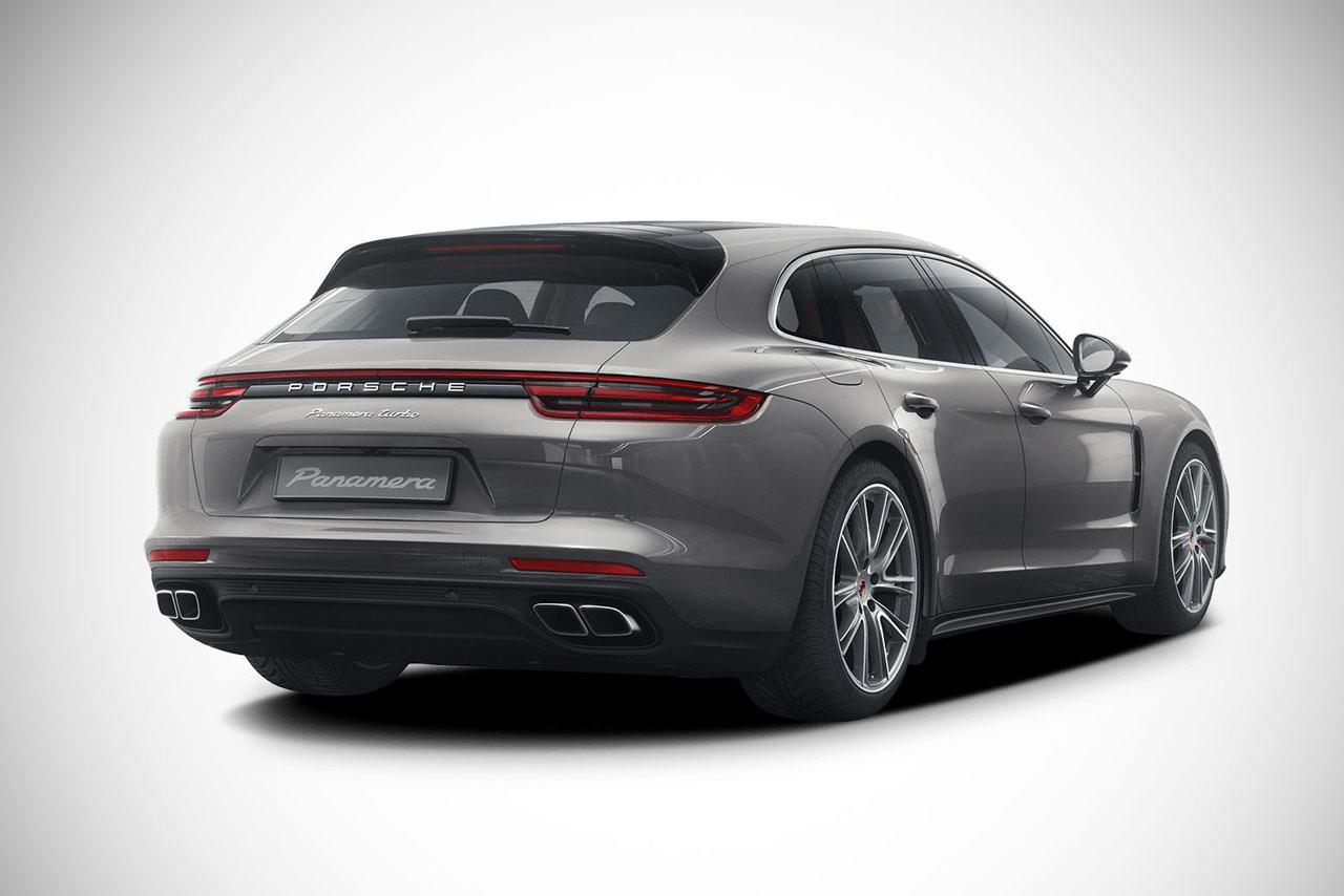 2018 Porsche Panamera Sport Turismo rear right quarter angle