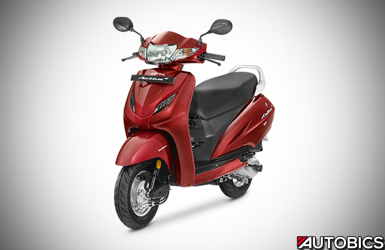 Honda Activa 4G front left quarter