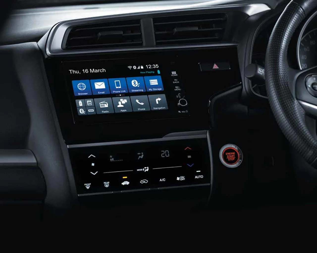 Honda WR-V digipad