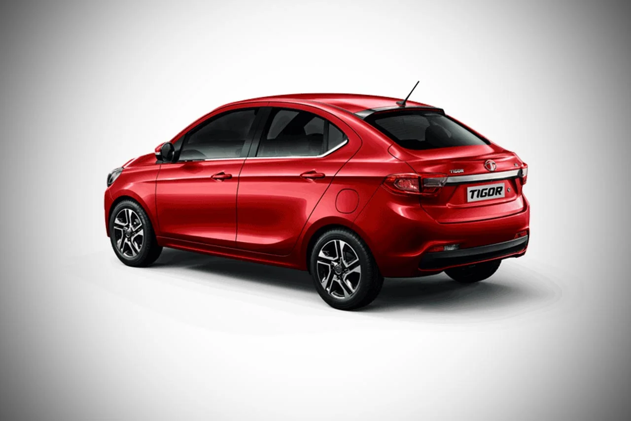 Tata Tigor Berry Red
