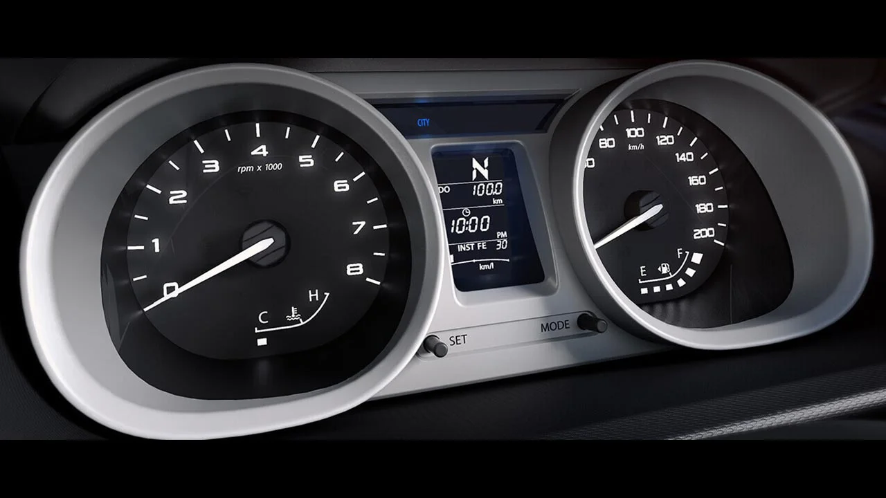 Tata Tigor instrument cluster