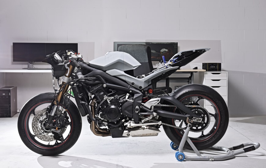Triumph Daytona 675 by Zortrax stripped