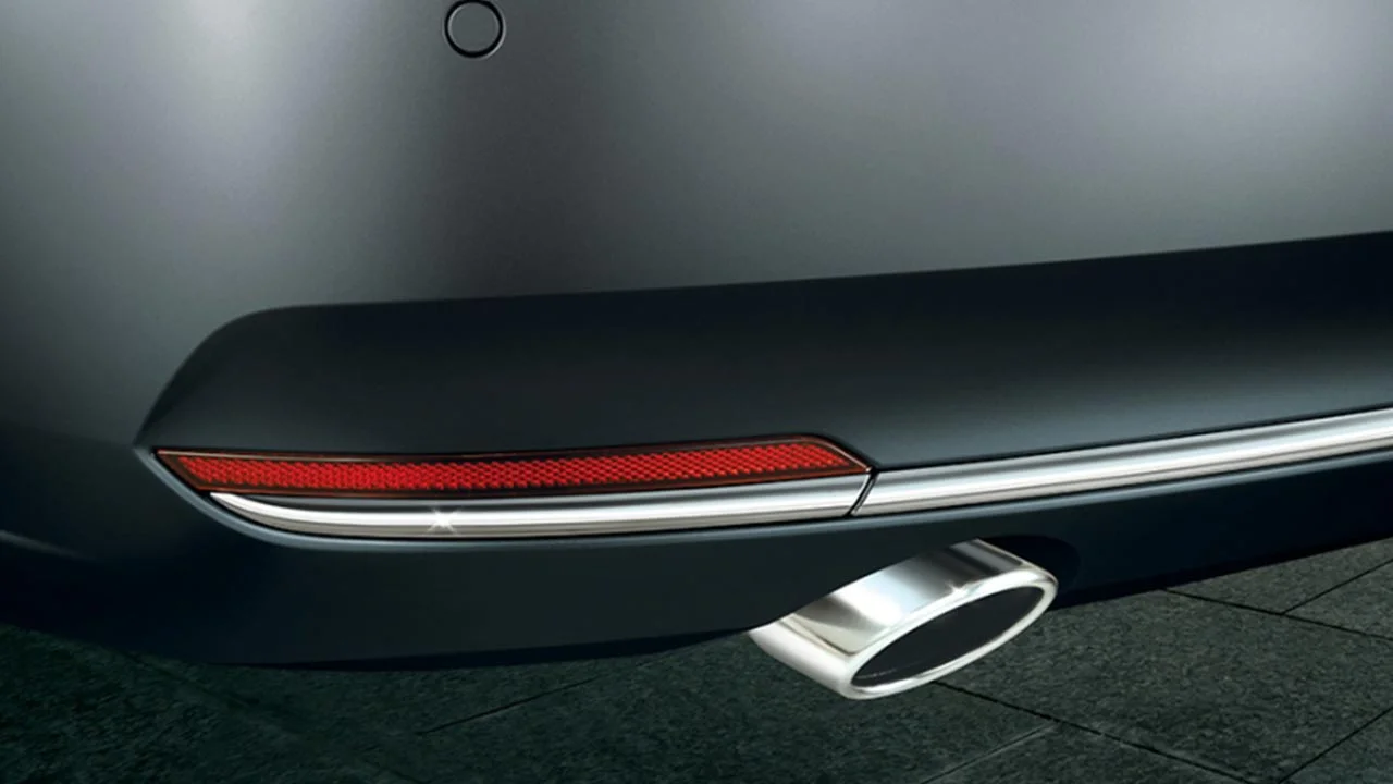 2017 Volkswagen Vento chrome silencer