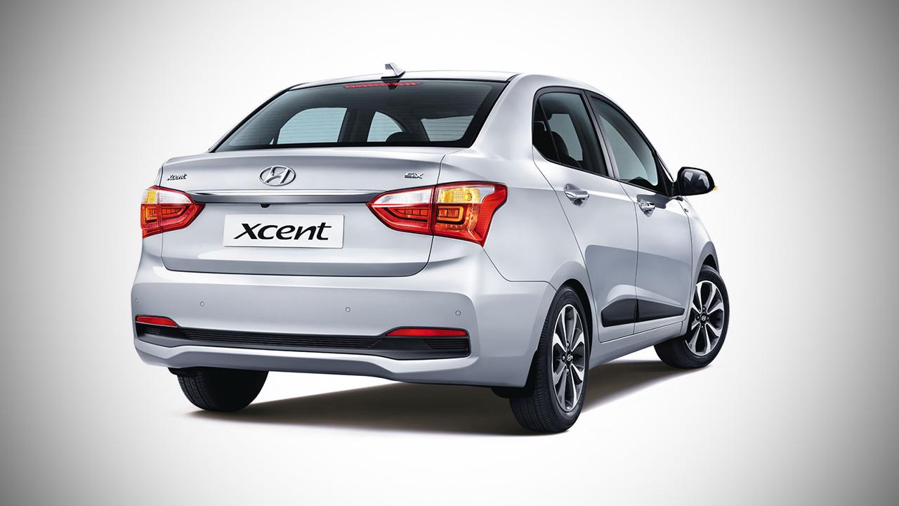 2017 hyundai xcent rear quarter