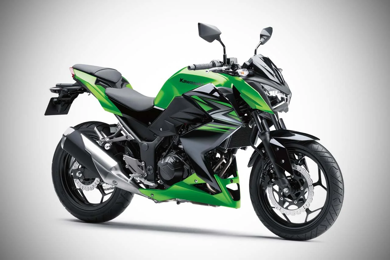 2017 kawasaki z250 india green