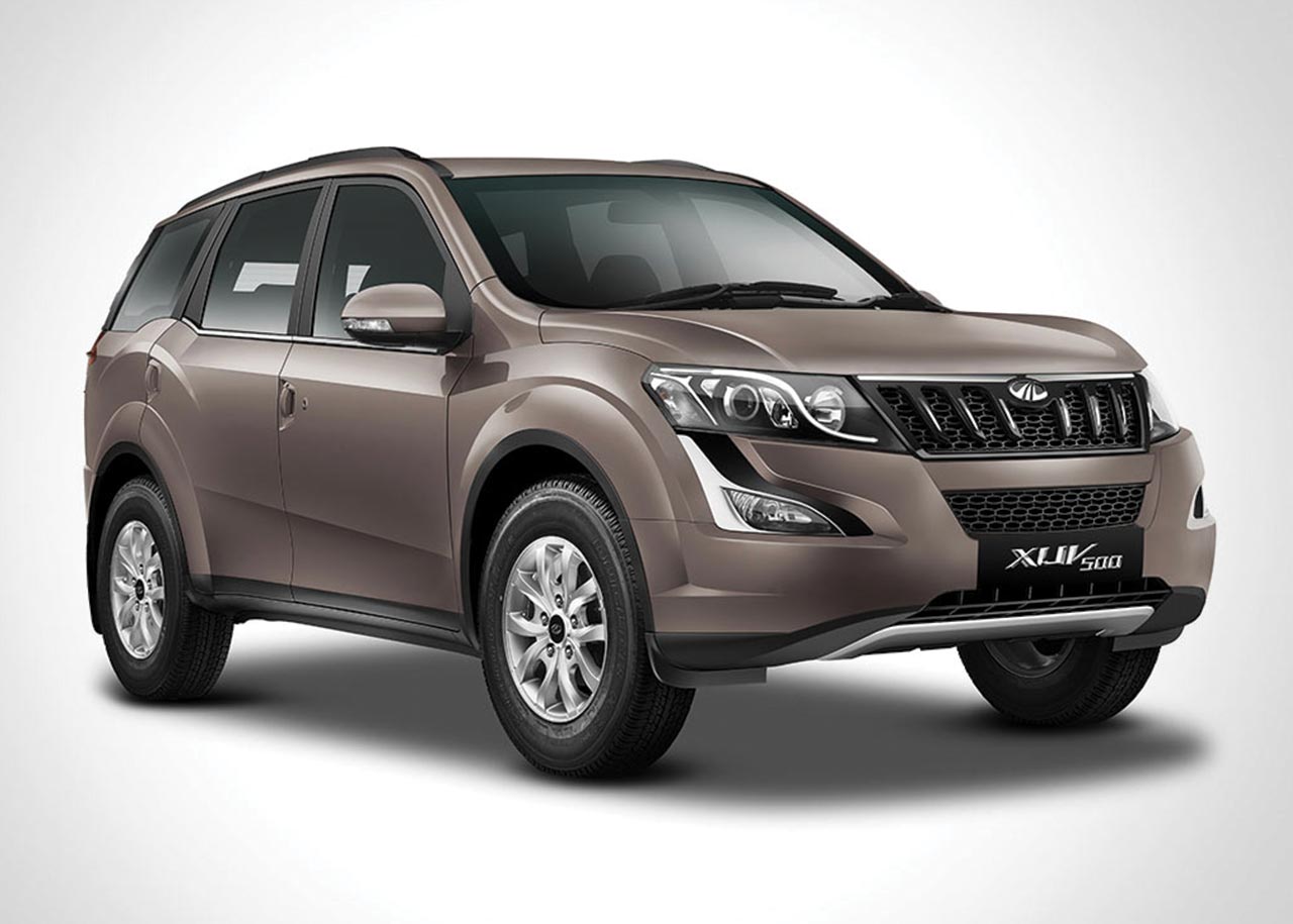 2017 mahindra xuv500 lake side brown front right