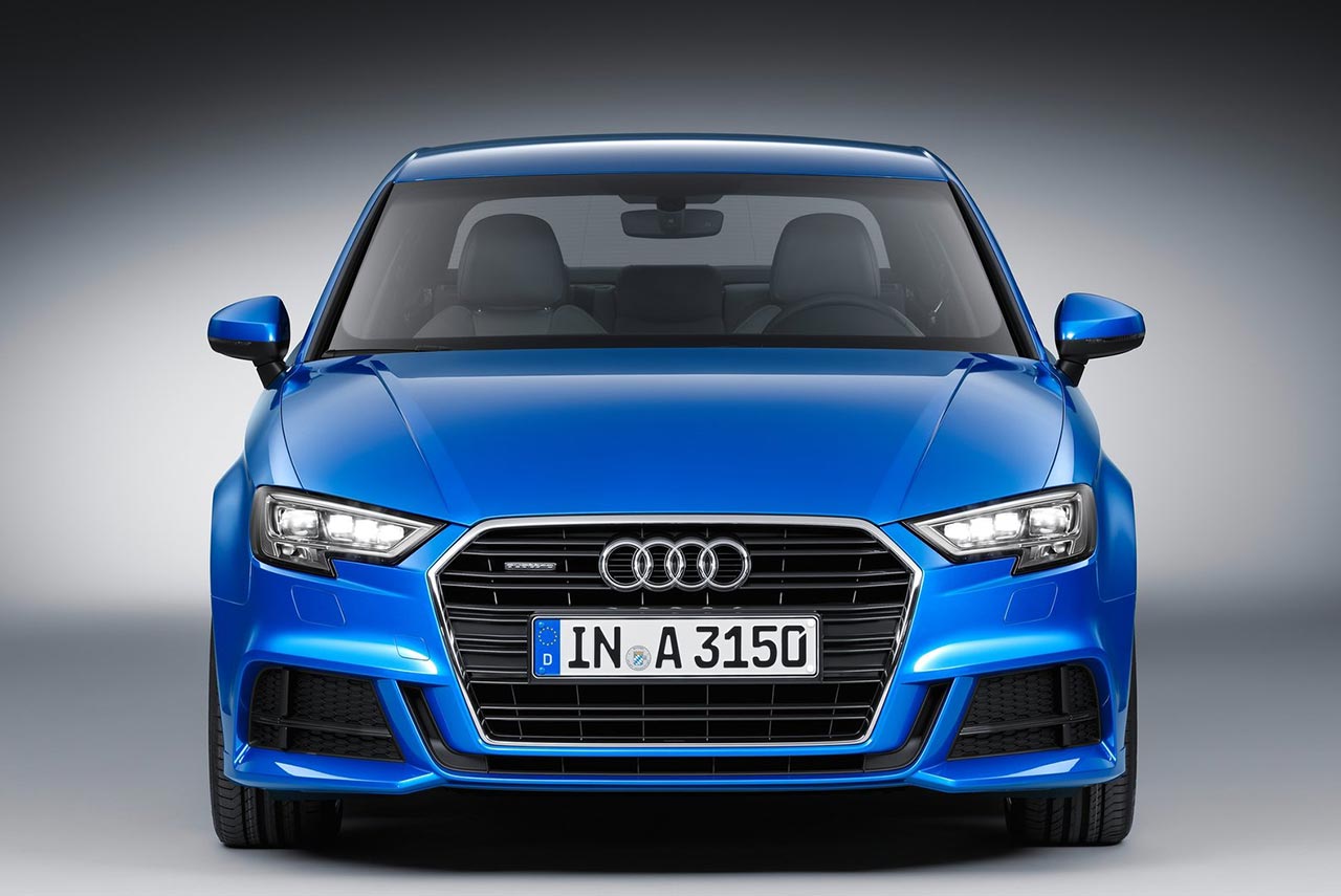 New 2017 Audi A3 Sedan front