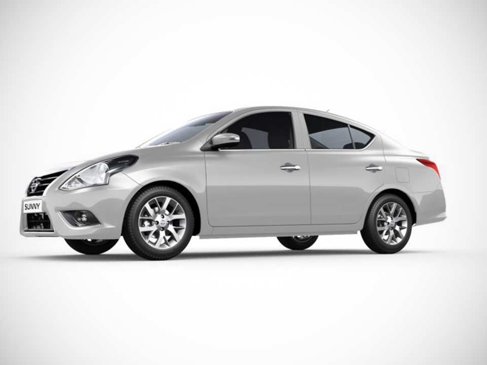 nissan sunny pearl white