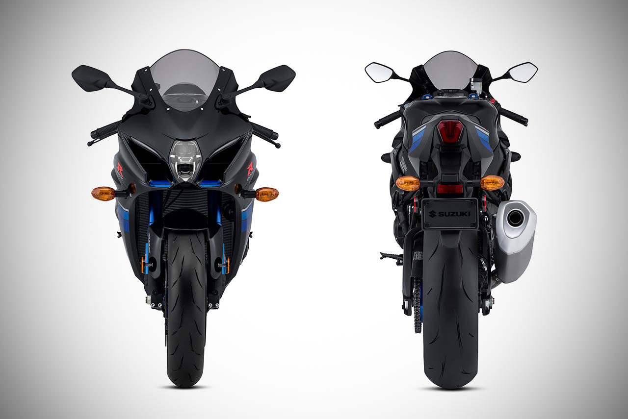 2017 suzuki gsx-r1000r glass sparkle black front and rear