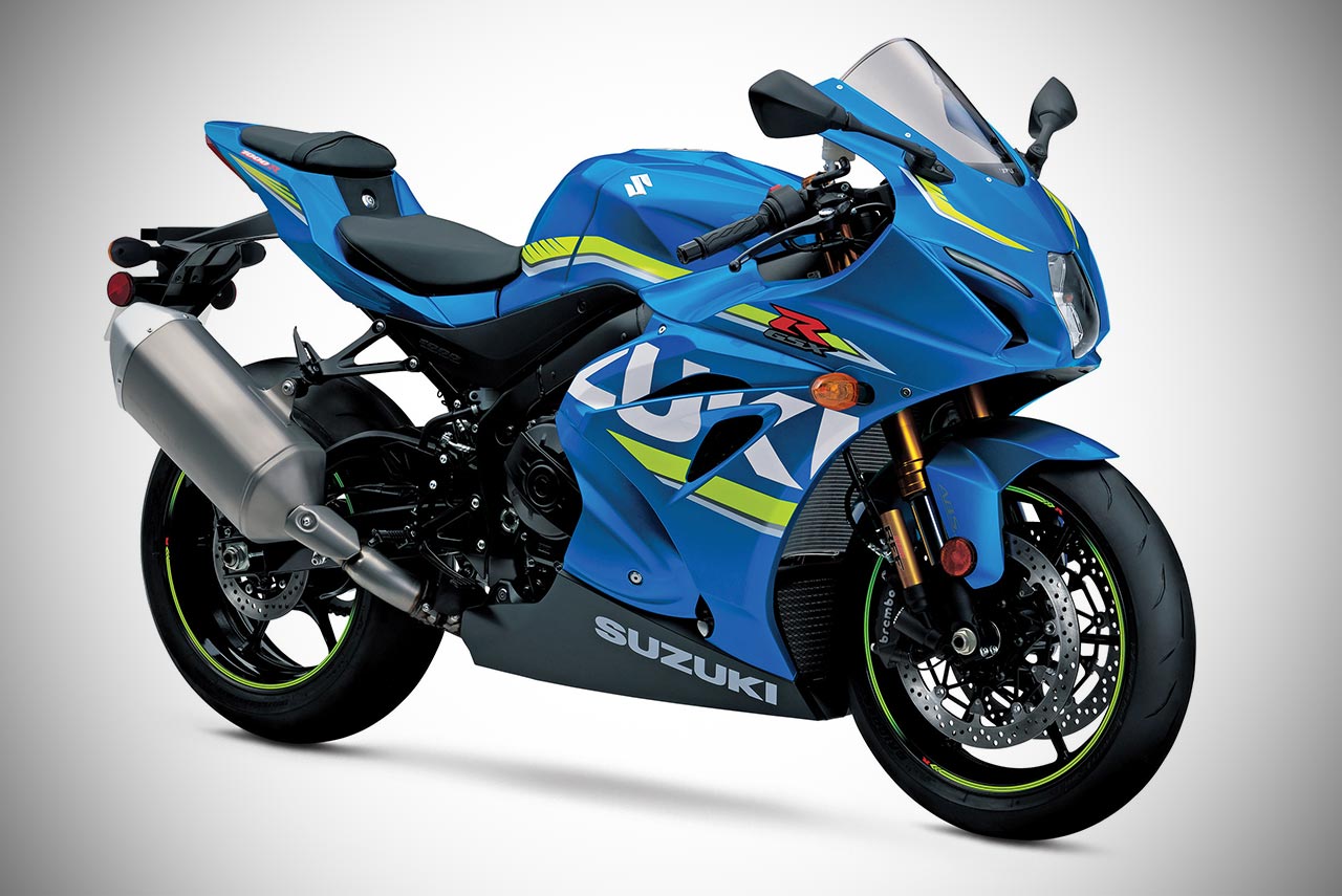 2017 suzuki gsx-r1000r metallic triton blue front right