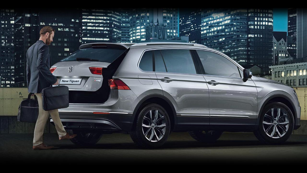 2017 volkswagen tiguan easy open boot