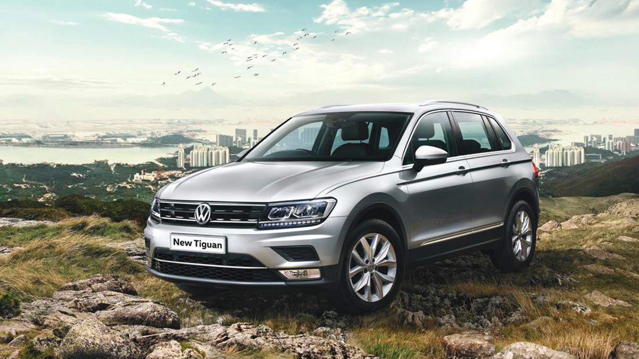 2017 volkswagen tiguan front quarter