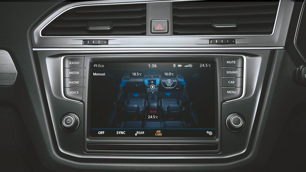 2017 volkswagen tiguan inoftainment system