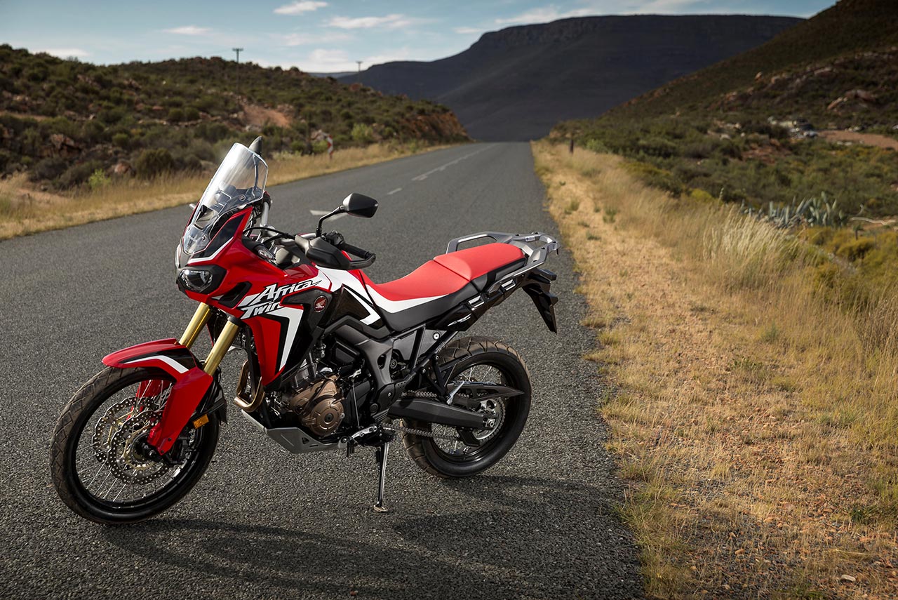 honda africa twin front left