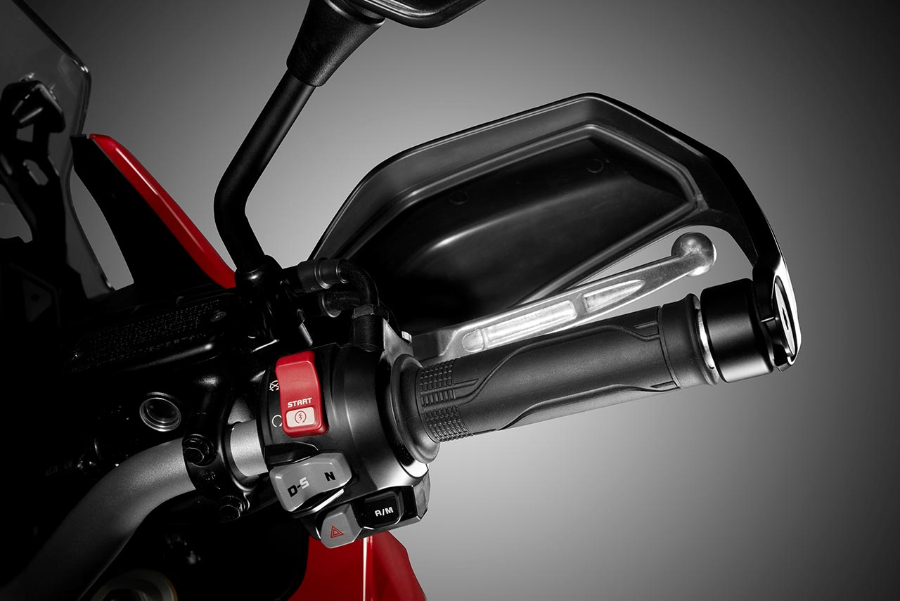 honda africa twin right controls