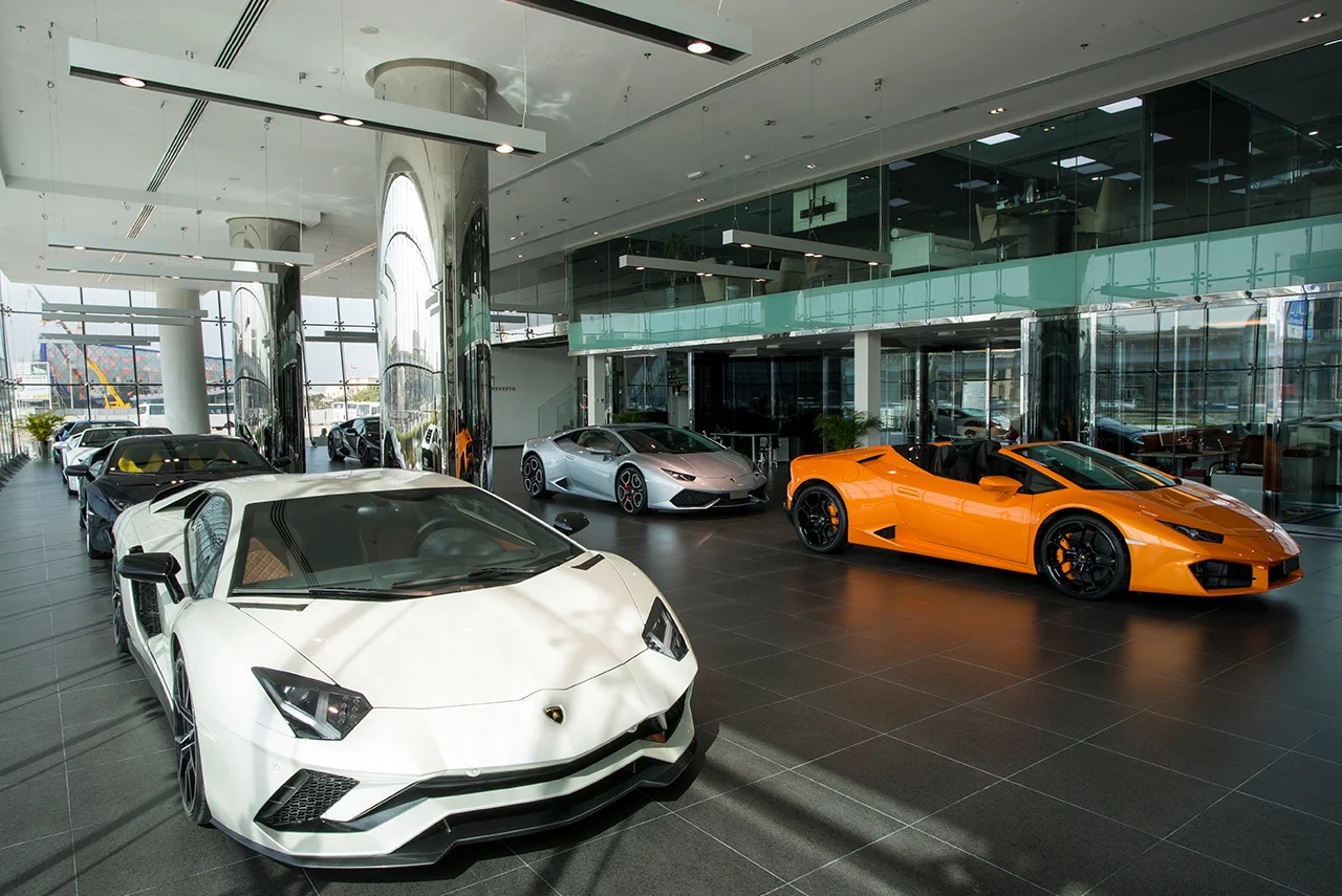 Do check out the Largest Lamborghini showroom if you visit Dubai 5 lamborghini dubai showroom inside