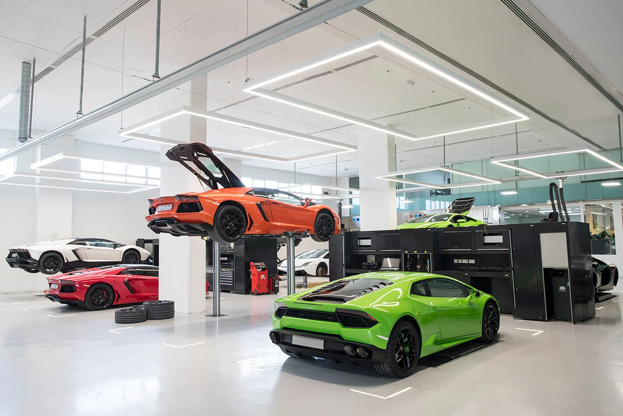 Do check out the Largest Lamborghini showroom if you visit Dubai 12 lamborghini dubai showroom service centre