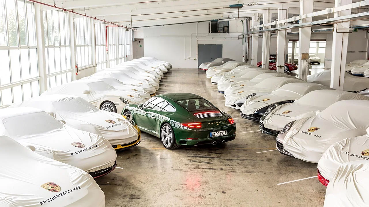 one millionth porsche 911 carrera s rear