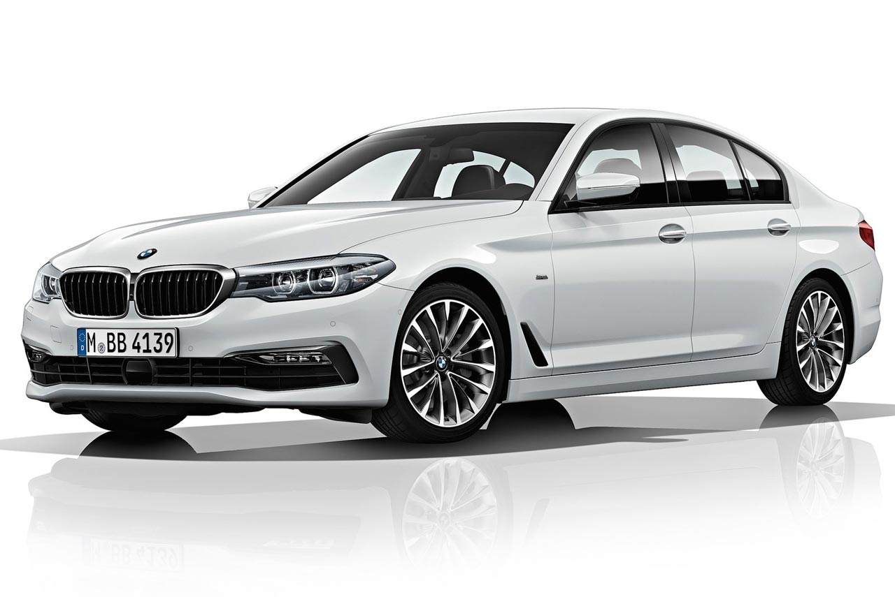2017 bmw 5 series sport line front