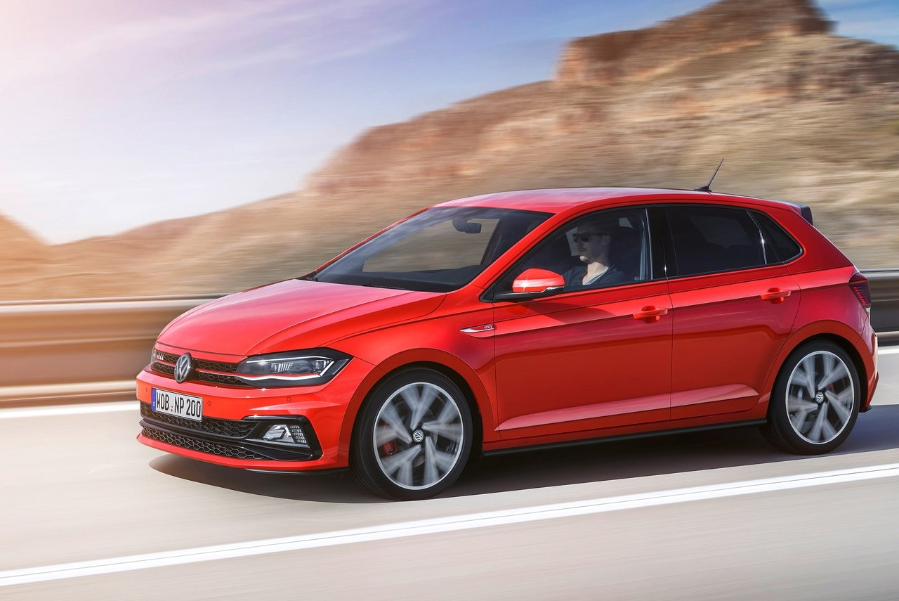 2017 volkswagen polo gti front quarter AUTOBICS