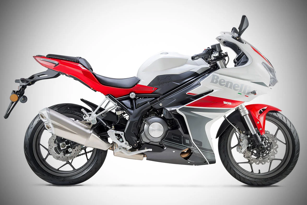 2017 dsk benelli 302r red nero