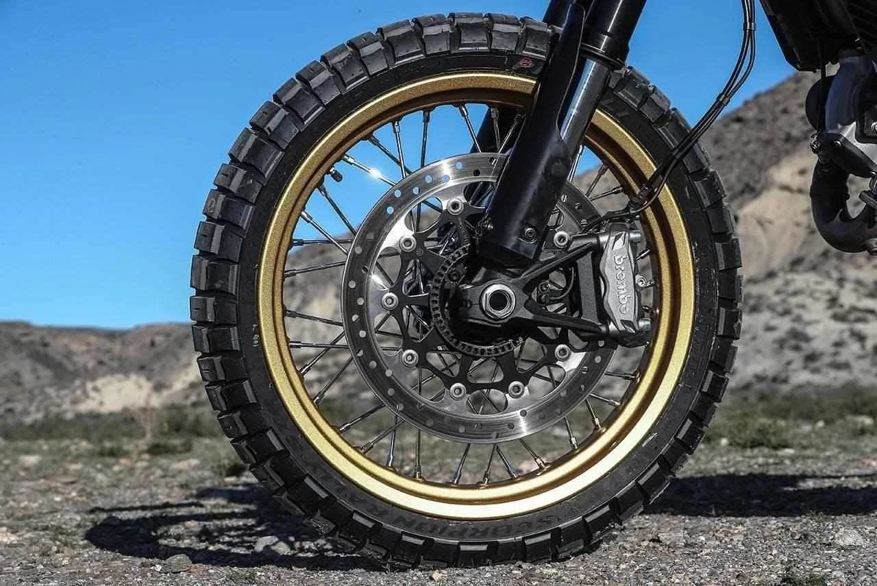 All-New Ducati Scrambler Desert Sled launched in India 14 2017 ducati scrambler desert sled front wheel