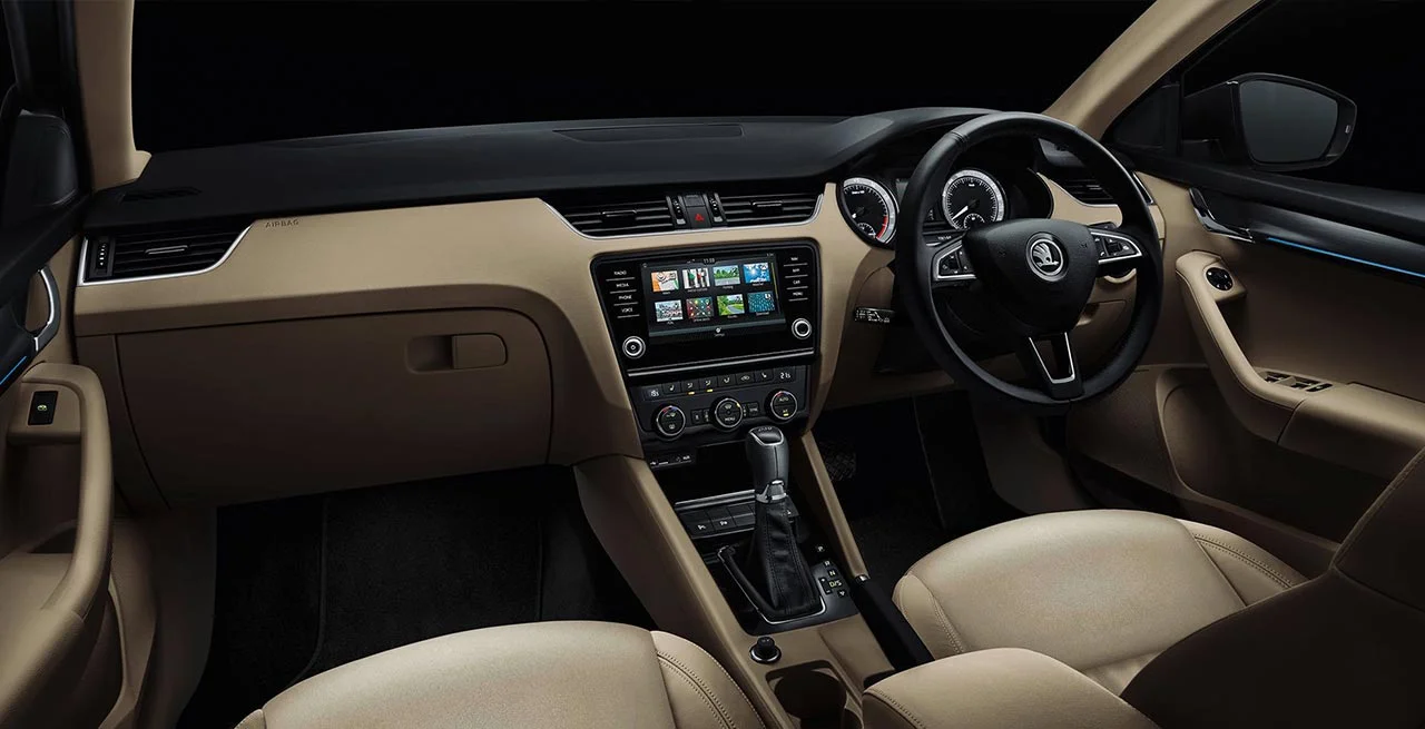 2017 skoda octavia dashboard