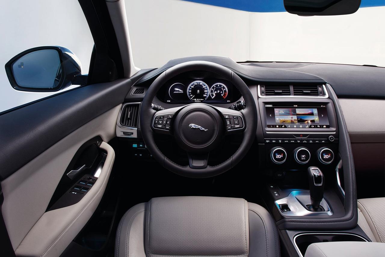 2018 jaguar epace steering wheel