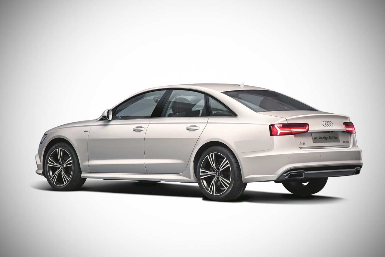 2017 audi a6 design edition rear quarter