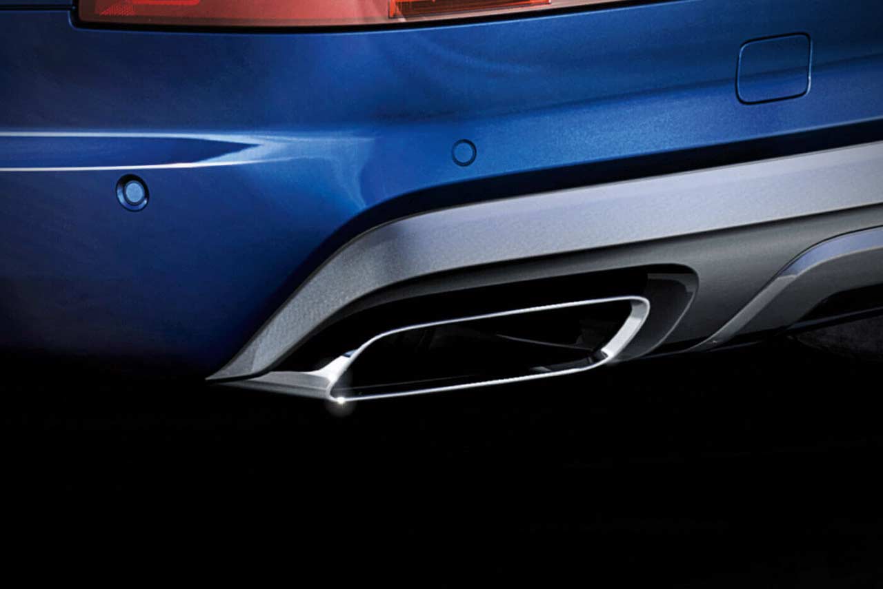 2017 audi q7 design edition exhaust tip