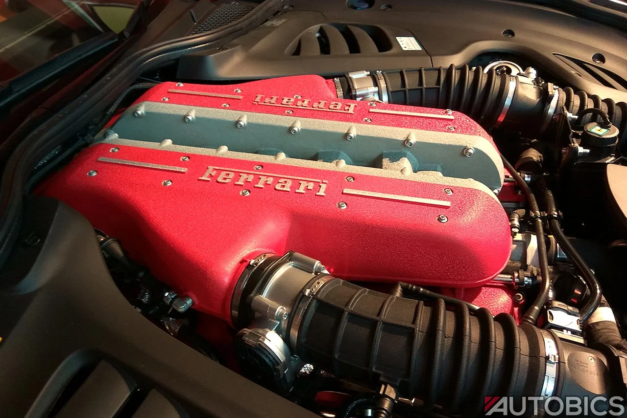 2017 ferrari gtc4lusso engine mumbai showroom