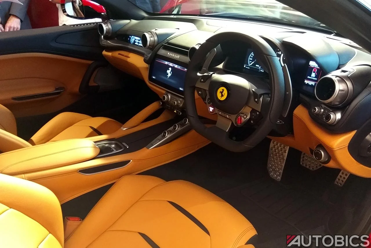2017 ferrari gtc4lusso interior mumbai showroom