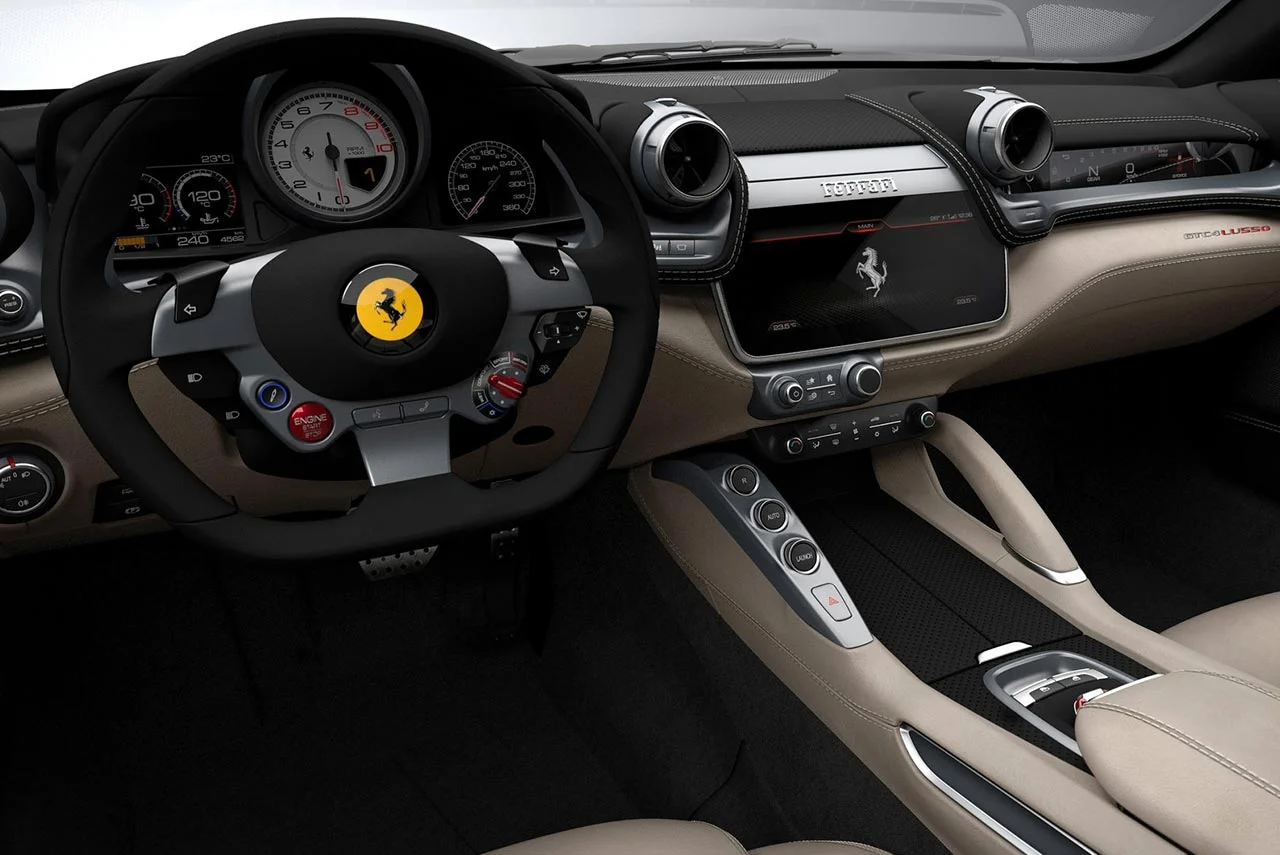 2017 ferrari gtc4lusso interior