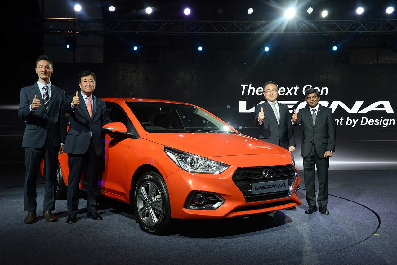 2017 hyundai verna price launched in india