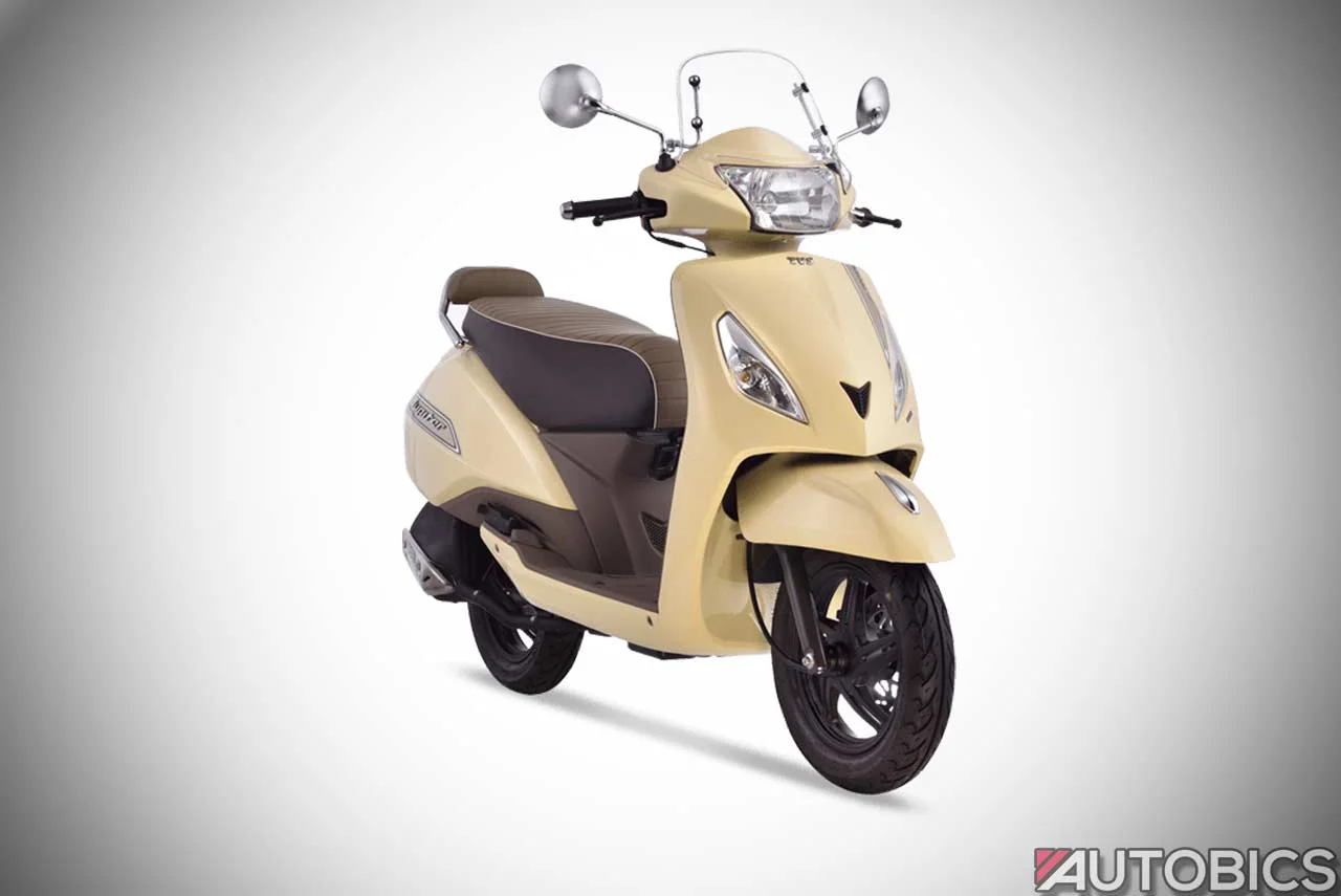 2017 tvs jupiter classic edition front right studio