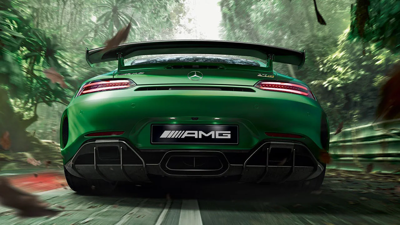 2017 mercedes-amg gt r rear