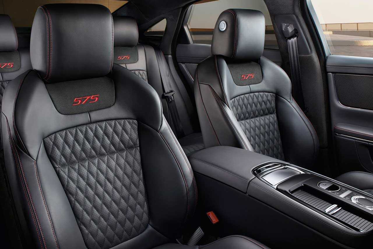 2018 Jaguar XJR575 seats
