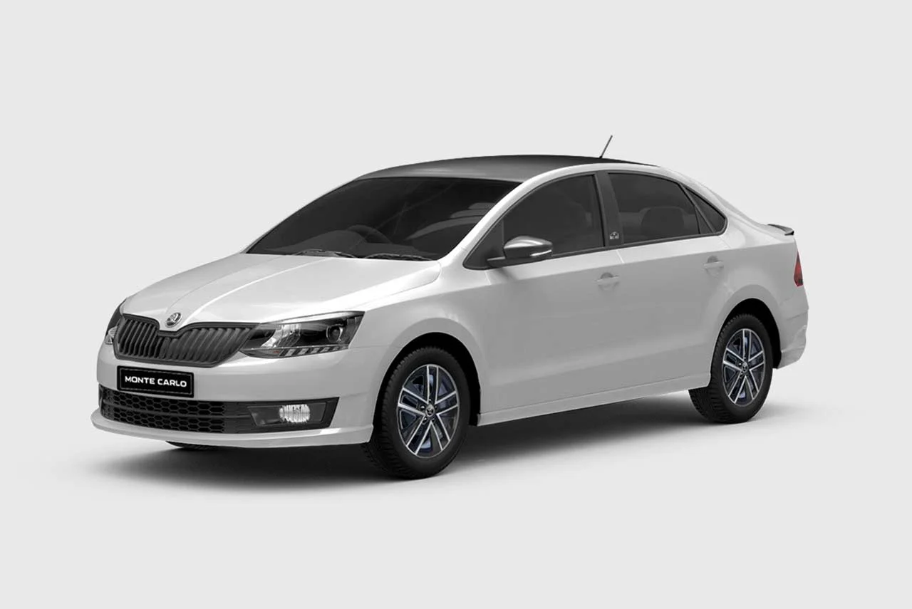 skoda monte carlo candy white india